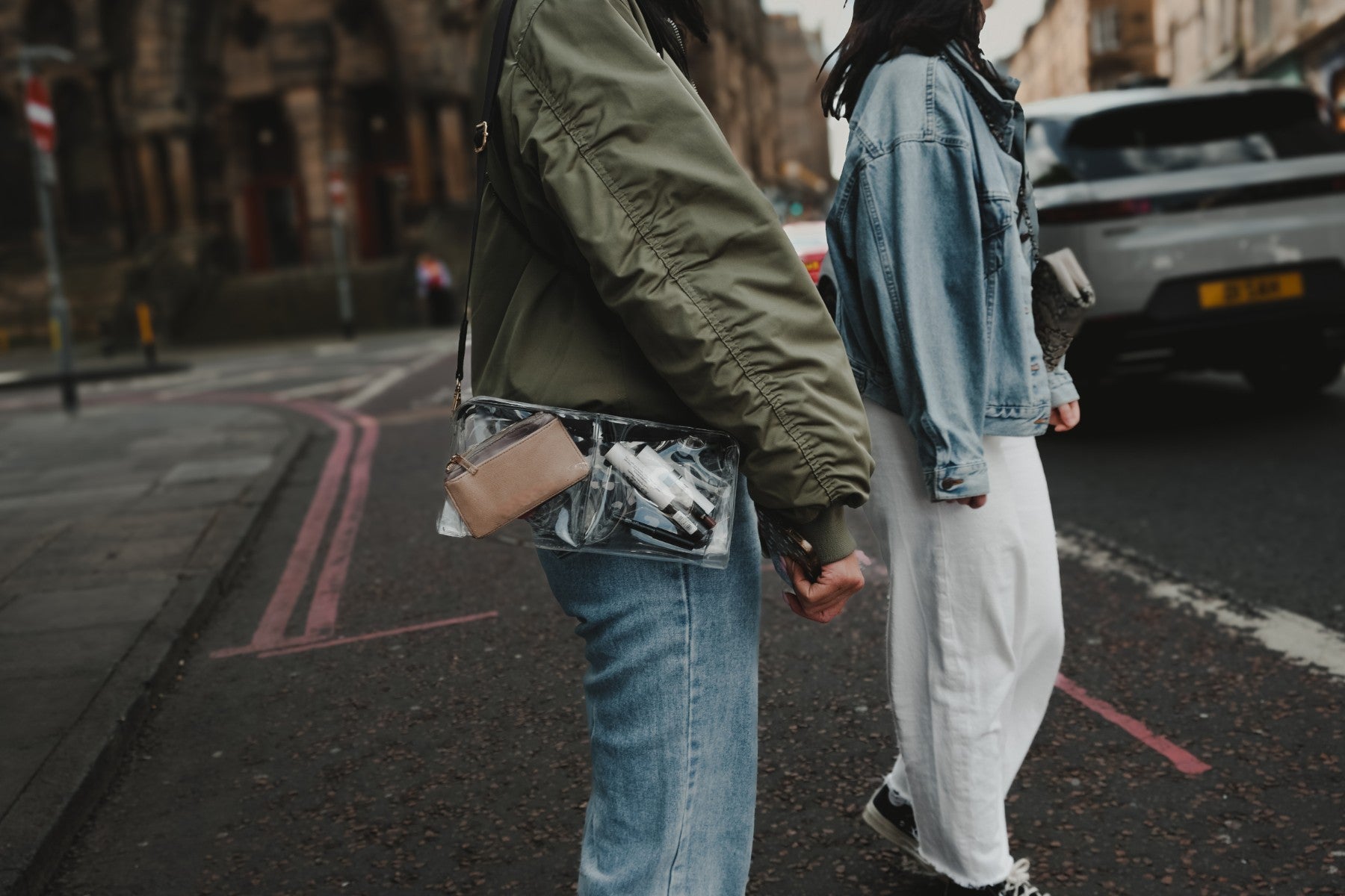 Reusable clear organizer bags washable TPU material reduce disposable plastic bag waste