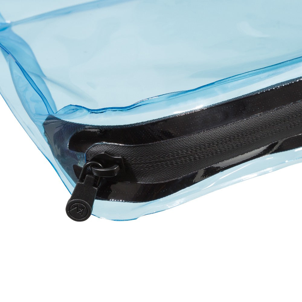 DivideNPac Organizer detail — reinforced black zipper close-up showing durable construction